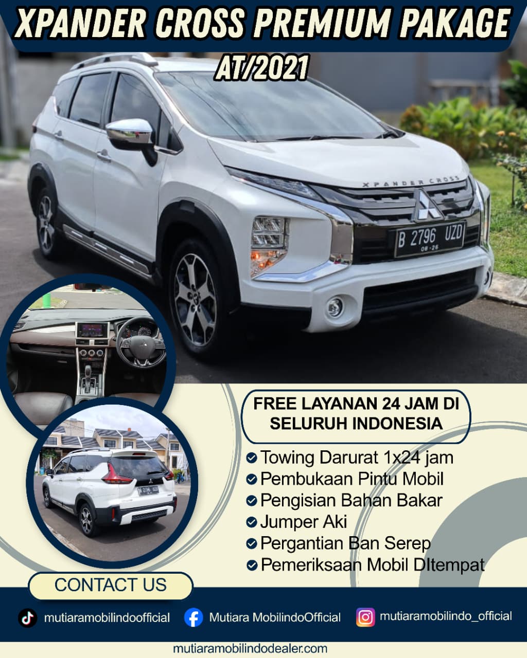 Mitsubishi Xpander Cross Premium Pakege AT